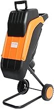 Lazy-Shred Electric Garden Shredder - 2500w Leaf & Wood Chipper - 45L Bag - 45mm Cutting Width