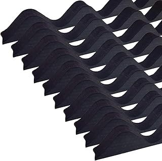 10 x Black Corrugated Sheet Foam Filler Eaves Purlin Roof Closure Riayk
