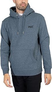 Superdry Mens Essential Logo Hoodie (UK, Alpha, XXL, Regular, Regular, Scorched Teal)