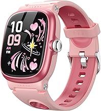 Kids Smart Watch for Girls,1.5" Fitness Watch with Heart Rate Sleep Tracker,IP68 Waterproof Watch,Pedometer,Smart Watch for Kids with 20 Sports Modes,Alarm Clock,Great Gifts for Boys Girls Aged 4-16