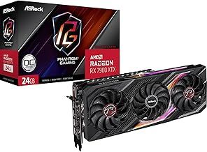 ASRock RX7900 XTX Phantom Gaming, PCIe4, 24GB DDR6, HDMI, 3 DP, 2615MHz Clock, RGB