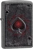 Zippo Petrol Lighter, Brass, Ace Red, 1 x 6 x 6 cm