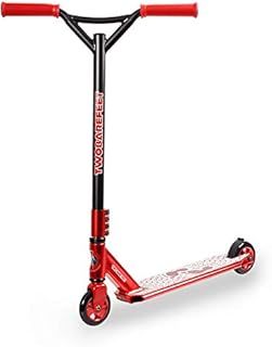Two Bare Feet Logo Model Stunt Scooter for Kids, Teens & Adults - Pro Freestyle Scooter with 360° Spin, ABEC-7 Bearings, Lightweight & Durable for Tricks & Stunts
