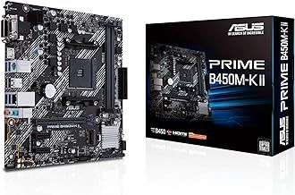 Asustek computer PRIME B450M-K II ATX +2GLN+U3.2+M2 SATA6+4XDDR9