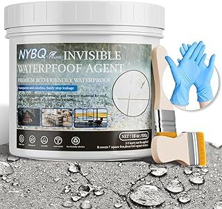 Transparent Waterproof Sealant 500g,Invisible Waterproof Anti-Leaking Sealant Agent,Super Strong Anti-Leakage Polyurethane Coating For Bathroom,Roofs,Kitchen,Patio,Walls,Outdoor