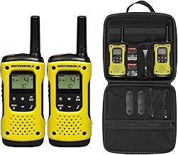 Motorola Tlkr T92 H2O PMR446 2-Way Walkie Talkie Waterproof Radio Twin Pack with Travel Case