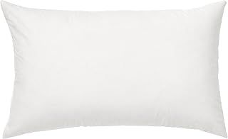 Riva Paoletti 100% Finest White Duck Feather Cushion Inner Pad, 30 x 50cm, Cotton, Ivory