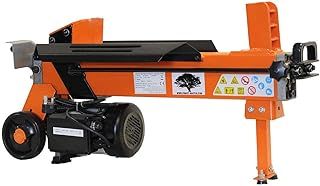 Forest Master FM10D-7-TC Electric Log Splitter 7 Ton - DuoCut Blade - Log Length up to 450mm - Pre-Filled Ready for Use - Ramstop - CE/UKCA Workbench and Guard