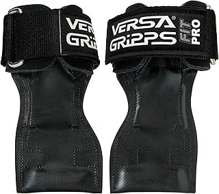 Versa Gripps® Fit Pro, Made in the USA, Wrist Straps for Female Athlete, the Best Training Accessory, Midnight, S