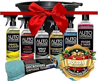 9pc Car Cleaning Kit, Wash kit, valet, Wash & Wax Set, Drying Towel Cleaning Mit Bucket