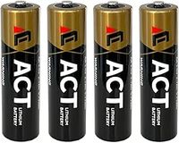 ER14505 AA Battery (4 pack) LS14505 3.6v 2700 mAh Lithium Battery ACT
