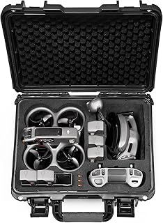 LEKUFEE Waterproof Hard Case for DJI Avata 2 Drone, Fly More Combo, Goggles 3 (Not for N3), Integra, RC Motion 3/2, FPV Remote Controller 3/2 and Accessories (Case Only)