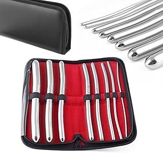 MJW Hegar Uterine Dilator/Urethral Hegar Dilator Sounds Set 8 Pcs Double End Gynecology