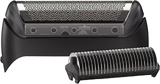 Braun Series 1 10B Foil & Cutter Replacement Head (Compatible with Series 1 (130s, 195s), Multi Groomer (MGK3020, MGK3040, MGK3060) & Cruzer)