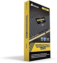 Corsair Vengeance LPX 8GB (1 x 8GB) DDR4 3200 (PC4-25600) C16 Optimized for AMD Ryzen - Black CMK8GX4M1Z3200C16