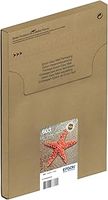Epson 603 Starfish Genuine Multipack, Eco-Friendly Packaging, 3-Colours Ink Cartridges