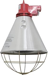 Poultry Heat Incubator Lamp 175W w. Red Bulb For Chicks/Puppies