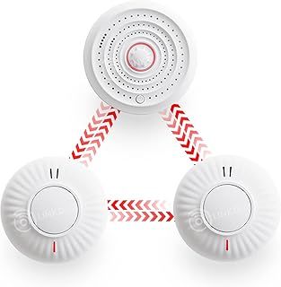 Wireless Interlinked Smoke & Heat Alarm Bundle | Scotland & England Law Compliant | 10 Year Battery Life | CE & BS Certified | LINKD Alarms | Pre Linked | Easy Set Up | UK Phone & Email Support