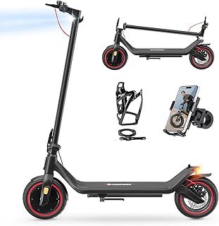 iScooter Electric Scooter, i8L Electric Scooters Adult with Cuise Control, 30KM Long Range, 350W Motor,3 Speed Mode, Double Braking System Fast E Scooter for Adults and Teens
