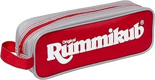Ideal Rummikub Mini Pouch Travel game: Brings people together, Family Strategy Games for 2-4 Players. Suitable for ages 7+