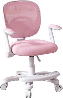 FEFE Kids Desk Chair- 41-53 x 59 x 46cm Height Adjustable- Computer Chairs with Armrests, Safe Brake Casters- Soft Cushion - Swivel Chair for Boys Girls