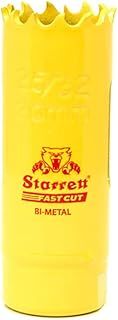 Starrett HSS Bi-Metal Fast Cut Hole Saw - 20mm - For Metal, Wood, Plastics