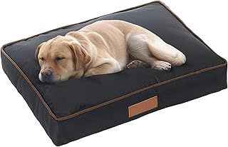 Ellie-Bo Large Dog Bed for 36-inch Dog Cage/Crate - Black Waterproof