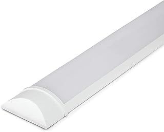 LED Batten Lights 6500k Daylight, IP20 LED Fluorescent Strip Light Fitting for Ceiling of Home & Office, Workshop & Garage Lighting (5FT)