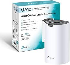 TP-Link Deco S7 AC1900 Whole Mesh Wi-Fi System, Dual-Band with Gigabit Ports Pack of 1 (Renewed)