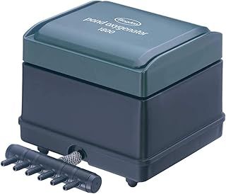 Blagdon Pond Oxygenator 1800, 6 Outlet Air Pump for Ponds Up to 10,000 Litres (Koi Ponds Up to 5,000 Litres), Suitable for Aeration and Oxygenation in Hydroponic and Aquaponic Systems, Green