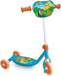 mondo Toys 28062 MY FIRST SCOOTER JUNGLE Children's Scooter with 3 Wheels for Age 2/3 / 4 Years