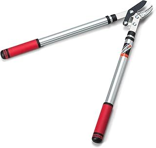 Kimura® Pro Heavy Duty Garden Loppers - Premium Anvil Lopper with Advanced Ratchet Mechanism, Lightweight Telescopic Handles, Japanese SK5 Steel Blades, Extendable Garden Loppers, 650-950mm