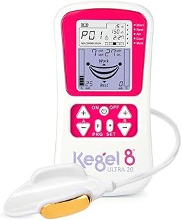 Kegel8 Ultra 20 Electronic Pelvic Floor Exerciser – 20 Pre-Set Programs for Incontinence, Prolapse, and Enhanced Intimate Sensation