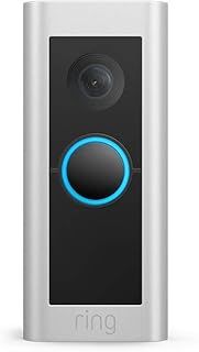 Certified Refurbished Ring Video Doorbell Pro 2|Doorbell camera, HD+ Video, Head to Toe Video, 3D Motion Detection, Wifi, hardwired (existing doorbell wiring required)|30-day free trial of Ring Home