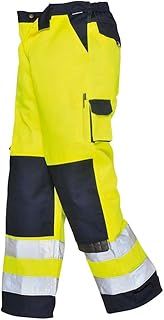 Portwest Unisex Tx51 Lyon Hi-Vis Trousers (Pack of 1)