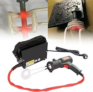 Flameless Induction Heater, 1500W High Intensity Hand Held Magnetic Heater, Induction Heating Bolt Remover Tool, Electromagnetic Induction Heater for Car Truck