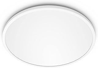 Philips LED SuperSlim SceneSwitch Dimmable Ceiling Light 2700K 18W (Warm White - White) For Indoor Home Lighting in Livingroom and Bedroom