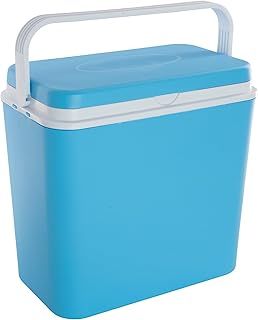 24L Cool Box, Cooler Box, Ice Box | Large Food Insulated Camping Cool Box | Storage Box, Cooler Bag, Cool Bags Large for Picnics and Festivals, Camping Accessories & Travel Accessories