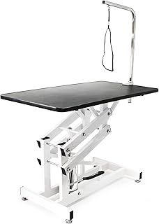 WilTec Shearing Trimming Grooming Table Hydraulically Foldable for Dog and Cat