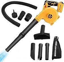 Leaf Blower Cordless, 21V Electric Leaf Blower, 3-In-1 Small Leaf Blower for Home Lawn Care Blowing Vacuuming Leaves, Handheld Air Blower Dust Blower for Clearing (Without Battery)