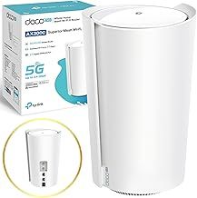 TP-Link Deco X50-5G AX3000Mbps Whole Home Wi-Fi 6 5G Router With Sim Slot, 5G/4G+Cat 6 Mesh WiFi Router, 2.5G Port For Ultra-Fast Speed, 230 m2 Seamless Coverage, Works with Alexa, HomeShield