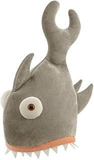 HAT SHARK BITE GREY 29 X 42CM ADULT