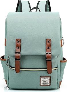 HASAGEI Backpack Vintage Unisex Rucksack Daypack Casual School Travel Laptop Tablet Bags