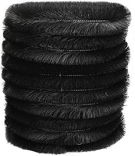 Selections Pack of 10 x Black Gutter Brush Leaf & Moss Guard (4m)