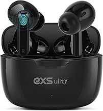 AI Language Translator Earbuds,Supports 144 Languages Online Translation in Real Time,Voice Translate Earbuds with Bluetooth and APP Ideal for Travel Business Learning (BLACK)