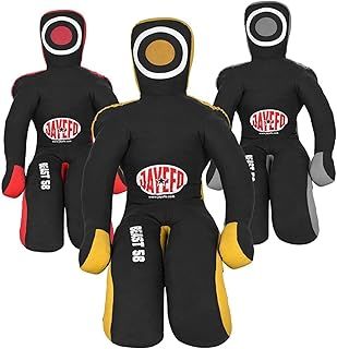 JAYEFO Beast 58 BJJ Brazilian JIU Jitsu Wrestling Grappling Dummy, Submission-Mixed, Martial Arts-MMA-Training Punching Throwing Boxing Bag Practice Karate Judo