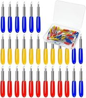 Gebildet 30pcs Replacement Blades for Cricut Explore Air, Maker, Expression for Vinyl Cutting Machines (Multi-Colored)