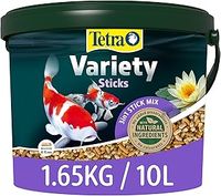Tetra Pond Fish Food Variety Sticks 1.65kg - biologically balanced for pond fish (Package may vary)
