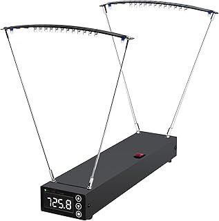 Ballistic Chronograph for Rifle Shooting: Precision Speed Tester with FPS MPS Readings LCD Screens for Archery Arrow Bow