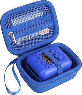 BOVKE Carrying Case for Bitzee Disney/Bitzee Magicals/Bitzee Interactive Toy, Hard Travel Storage Holder Fits Bitzee Virtual Electronic Pets Kids Toys, Extra Space for Manual, Batteries, Deep Blue